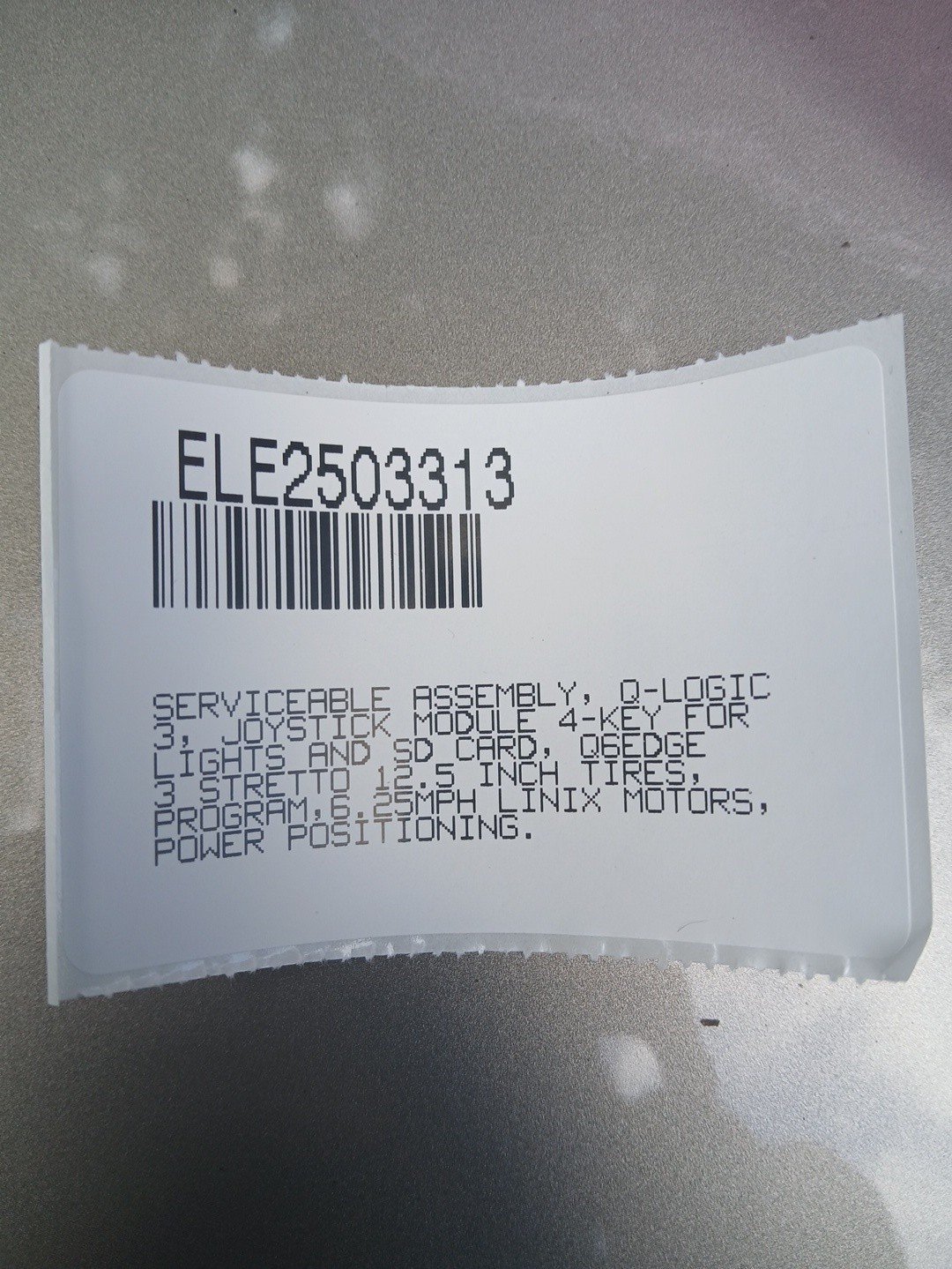 Ele2503313 Q Logic 3 Joystick Controller 4 Key Q6 Edge 3 Stretto