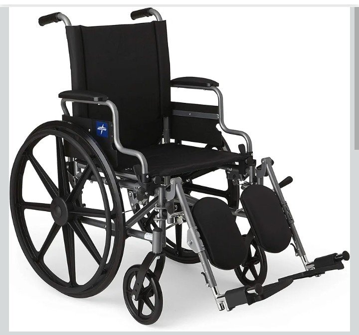Medline K4 Basic Lightweight Elevating Wheelchair (MDS806550E)