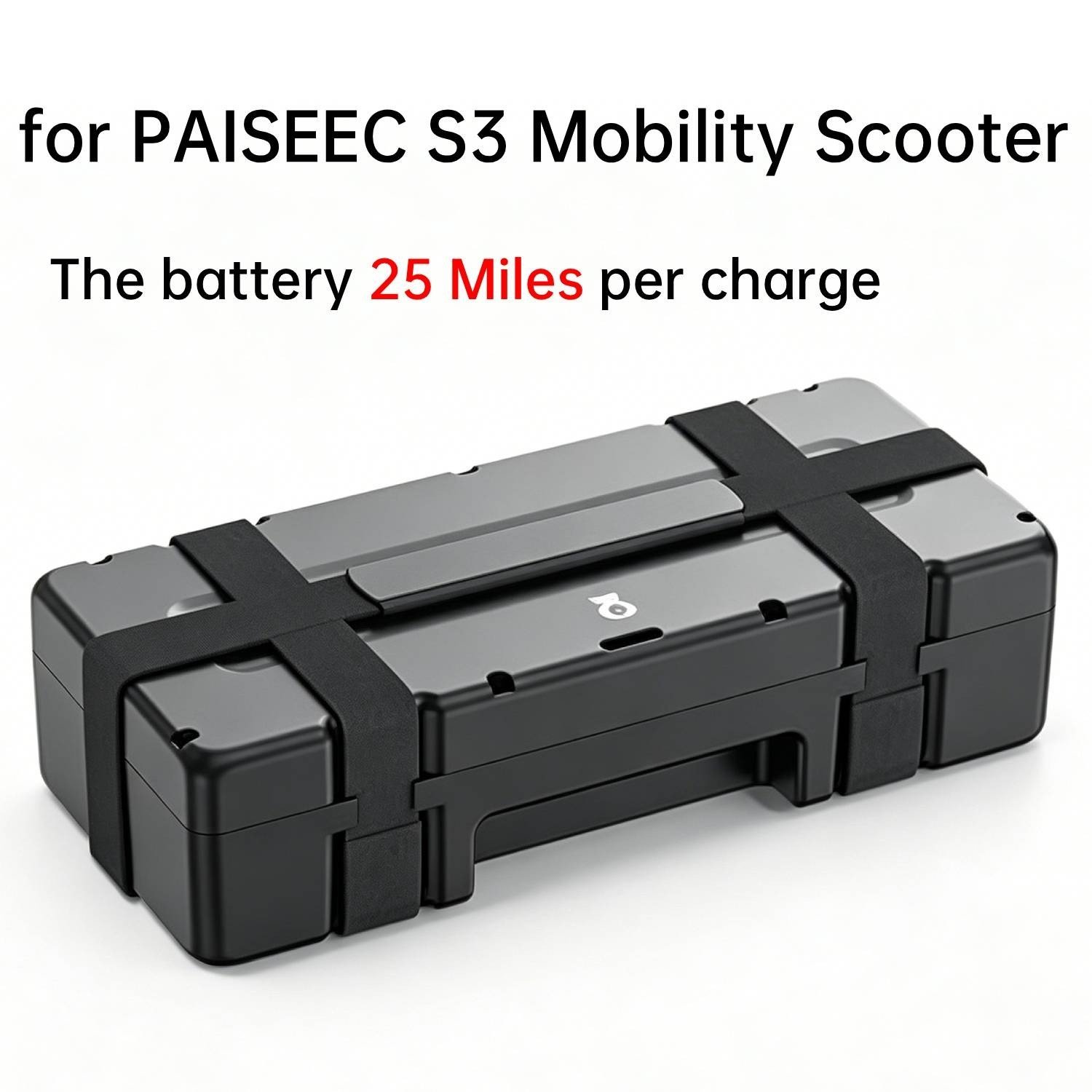 PAISEEC 4 Wheel Folding Mobility Scooter Electric Power Wheelchairs Long Range