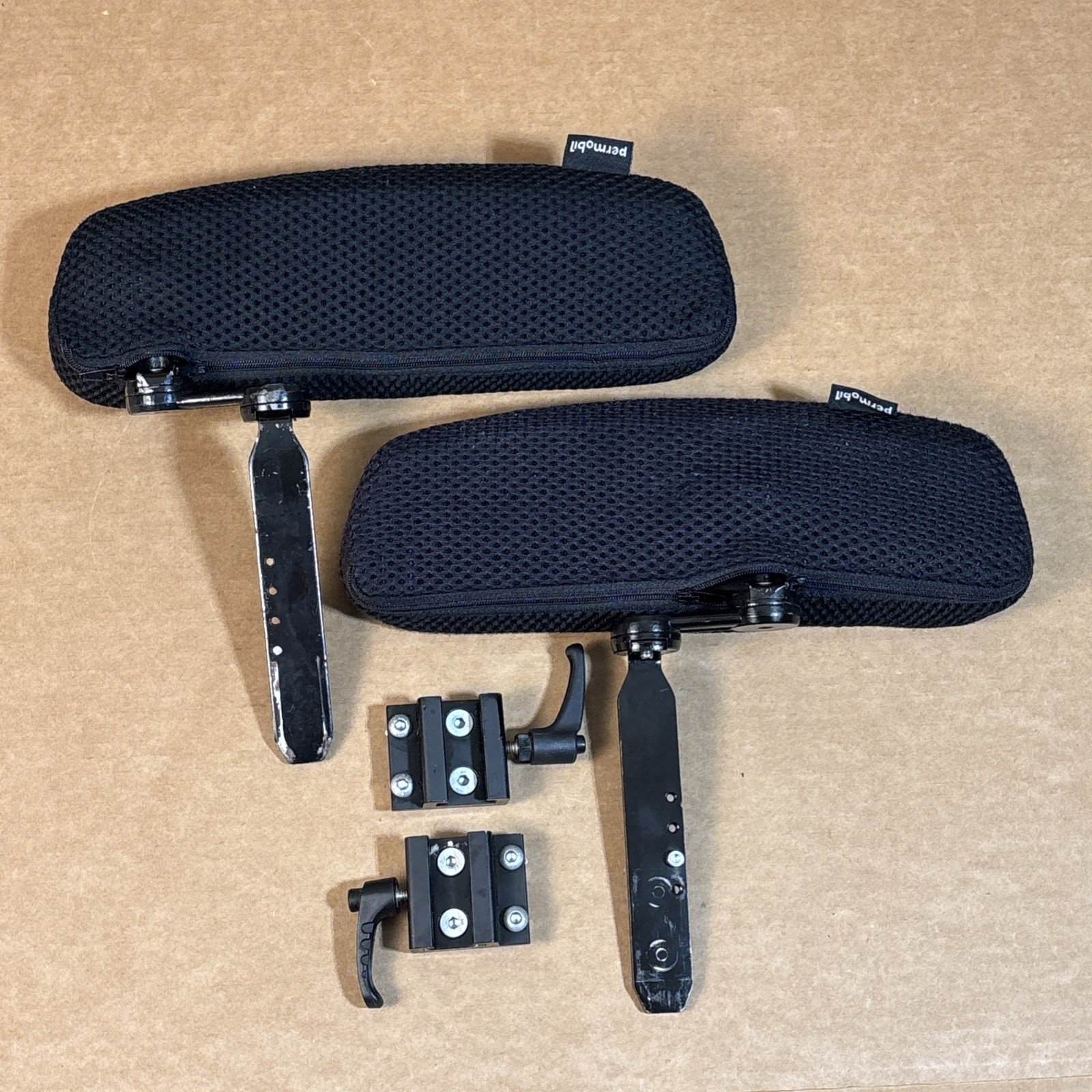 Permobil Corpus Lateral Thigh Supports 12" x 4" (F3, F5, M3, M5, M300, M400)