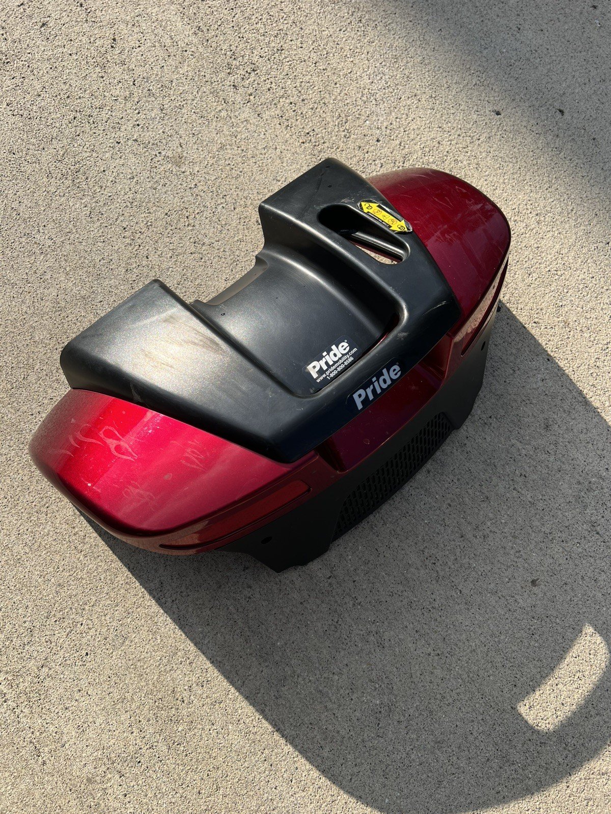 Pride Mobility Victory 10 Rear Shroud / Body Cover Scooter 3 Wheeled Model 610VA