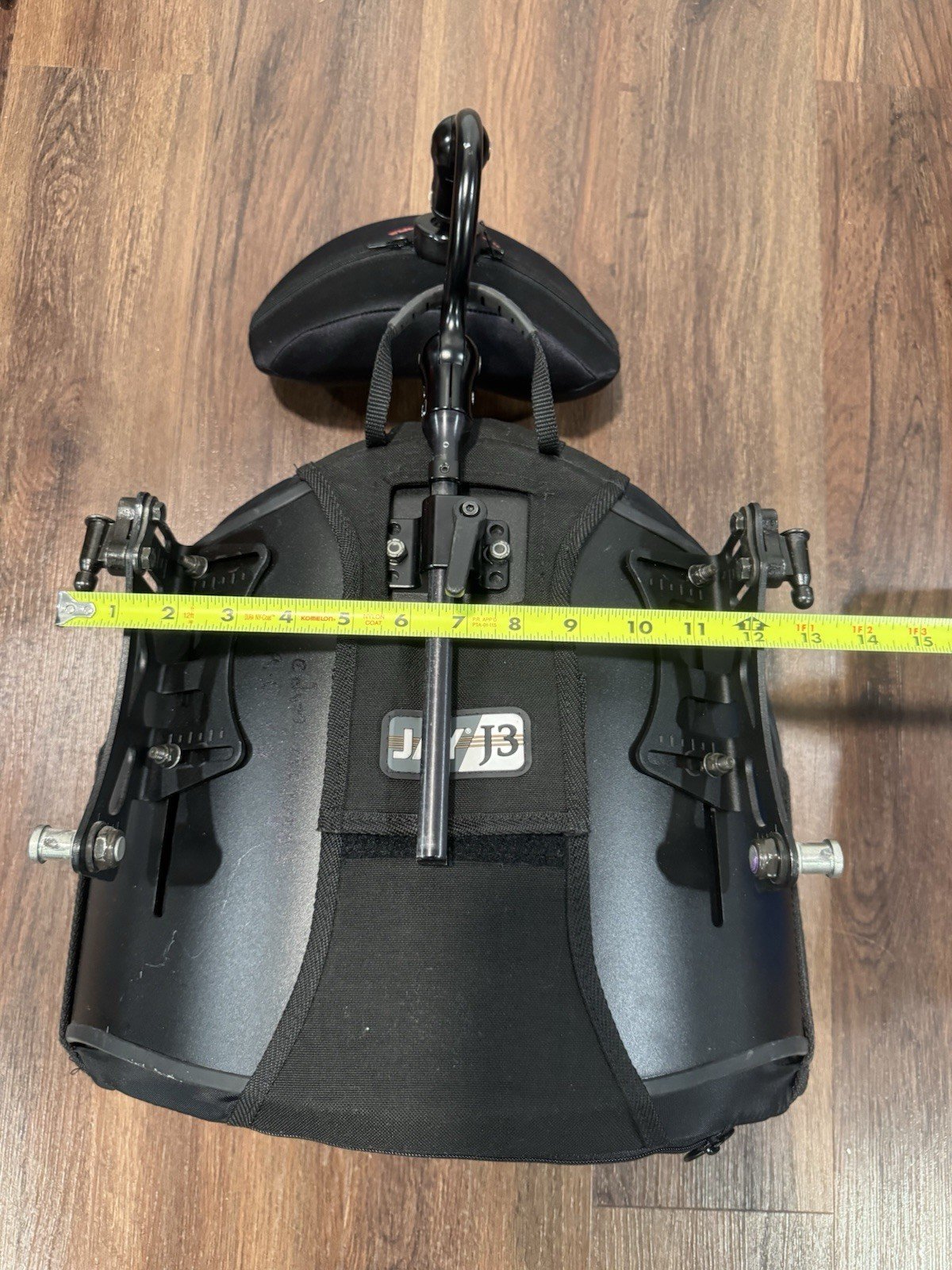 Sunrise Jay J3 Solid Wheelchair Back With Cushion & Headrest - READ DETAILS