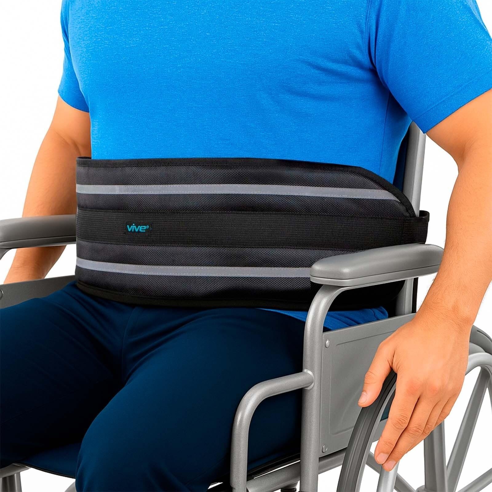 Vive Wheelchair Seatbelt - Safety Belt for the Elderly - Harness Adults