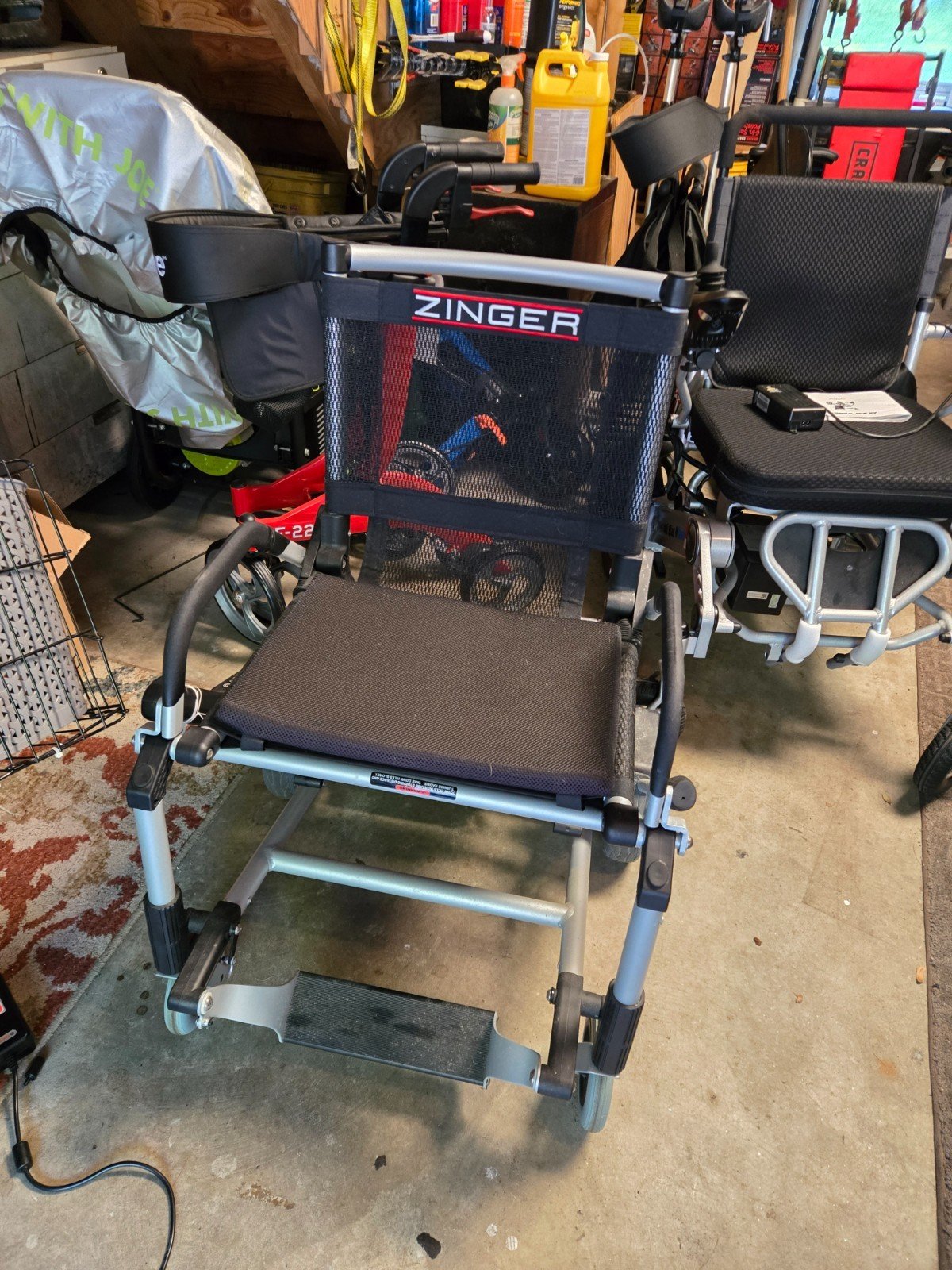 zinger electric wheelchair